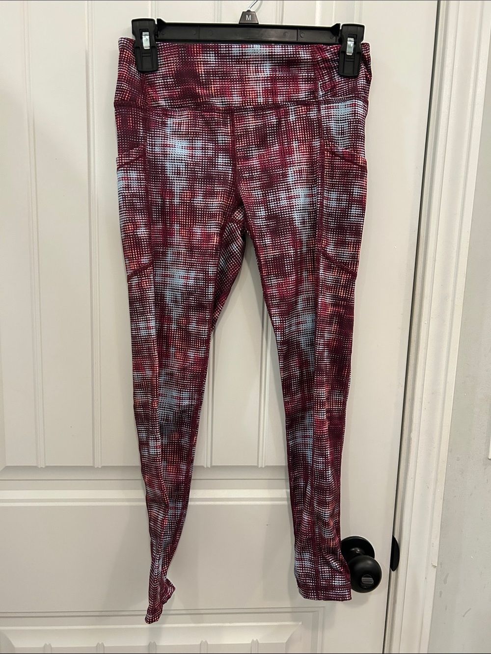 Pro Player Red Mosaic Athletic leggings
